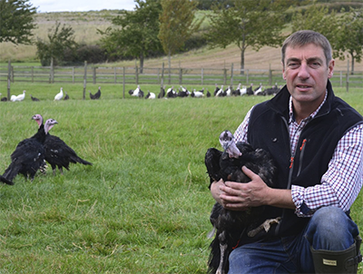 James Evans of Pastures Poultry Farm